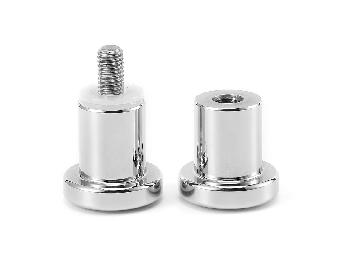 Laxiscreed Puxador Para Porta De Vidro De Banheiro Em Aço Inox 304, Resistente E Com Fixação Por Furo Único