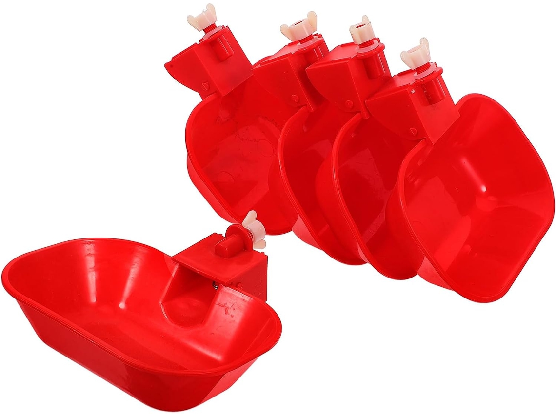 Bebedouro Automático Galvanizado Para Galinhas E Patos, Com Tigela.