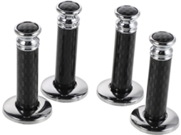 Ultechnovo Conjunto De 4-pinos Trava Porta Universal Para Automóveis, Botões De Liga Metálica Para Substituição Em