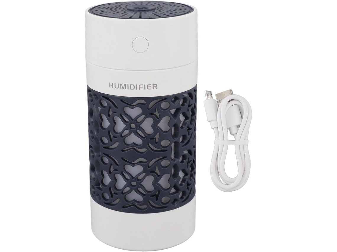 Umidificador Ultrassônico Para Carro, Com Amplo Volume De Pulverização, Silencioso, Mini Usb, 250ml