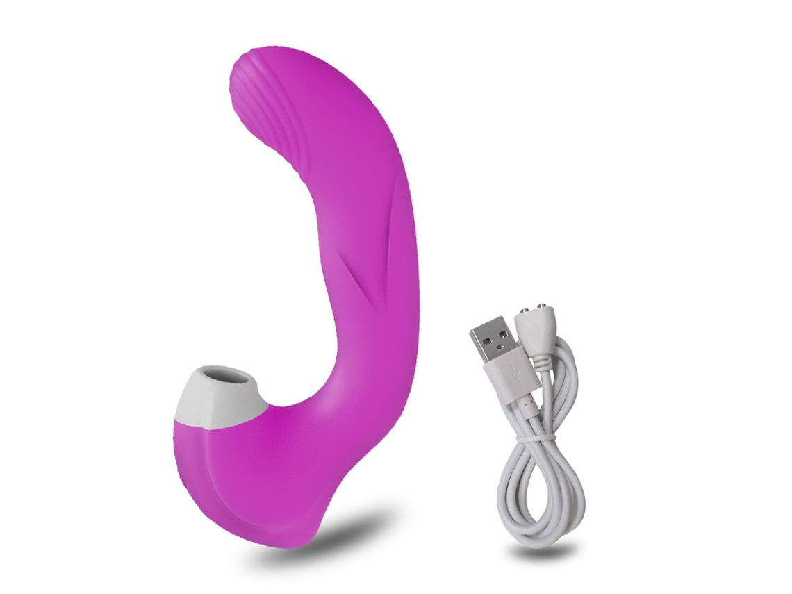 Vibrador de Sucção de 20 Modos Estimulador de Vácuo Feminino Masturbador Vaginal Roxo YIZHOOD