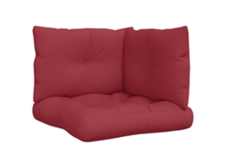 Pallet Cushion, Pallet Cushions Vidaxl Vermelho Poliéster (n/a)