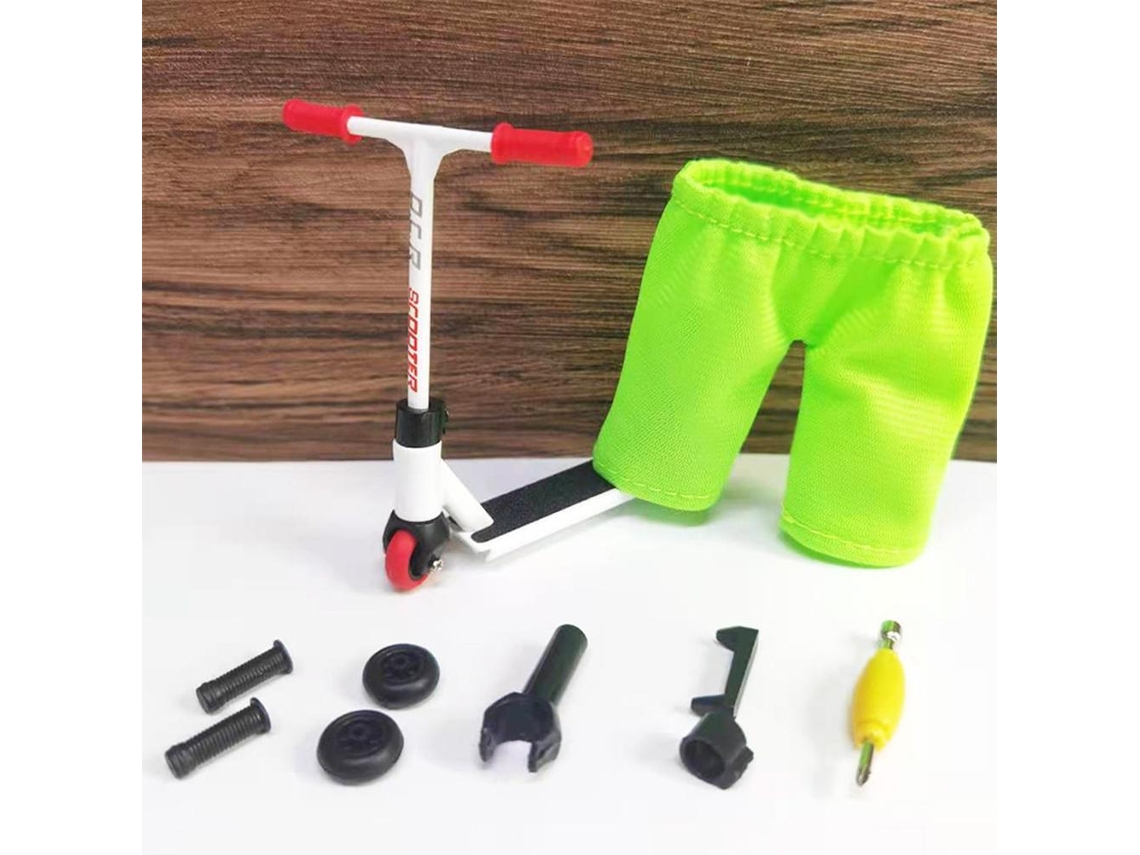 Mali mini Patinete de Liga para Dedos Kit Brinquedo Educativo Sensorial com 10 Peças