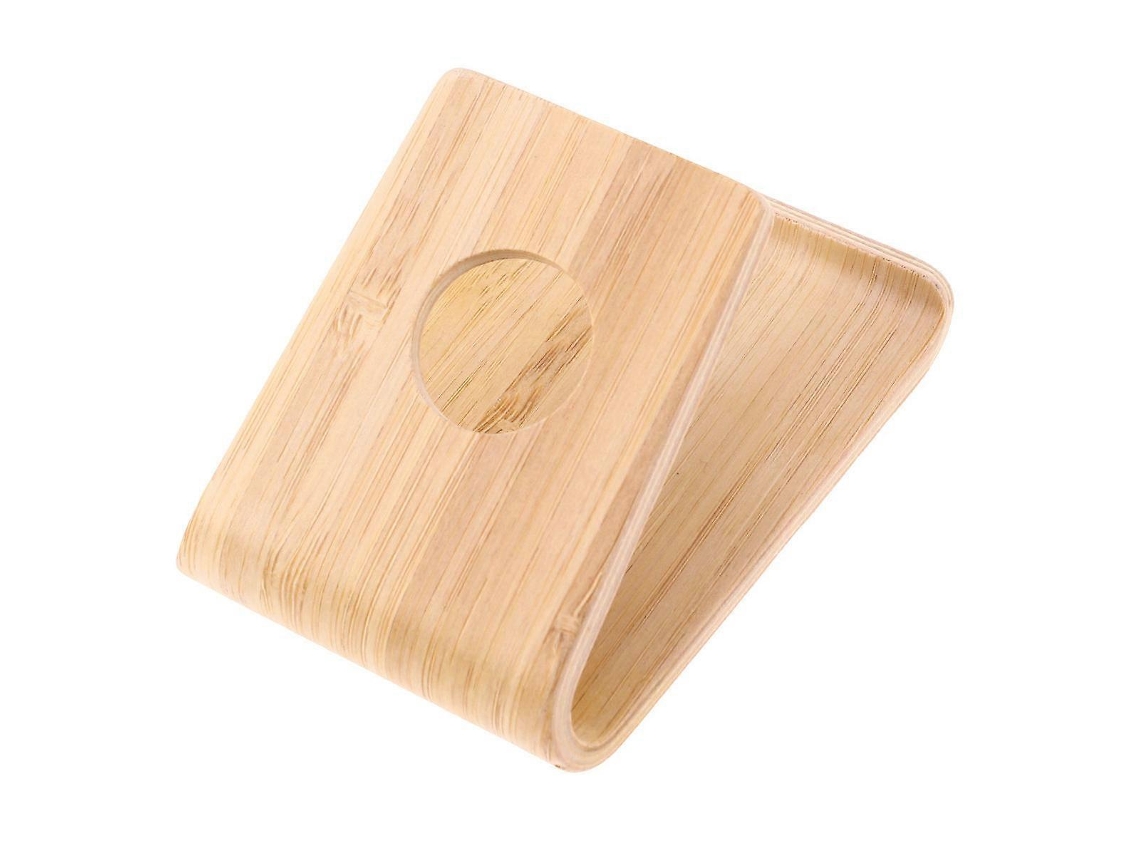 Suporte De Celular Em Madeira De Bambu Com 2 Suportes Para Celular. Nostalgia88