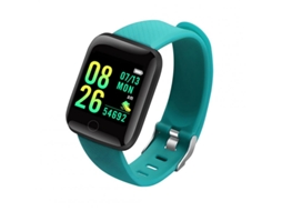 Smartwatch 116Plus Usb Charge D13 Sport Rastreadores Monitor de Frequência Cardíaca de Pressão Arterial Verde