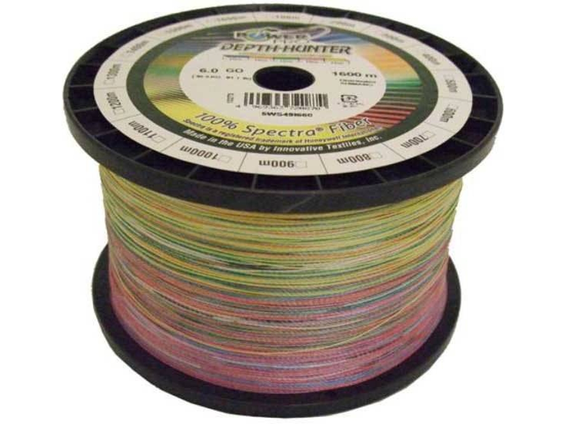Linha de Pesca trançadas POWER PRO Depth Hunter (0.360 mm - 0,20 mm)