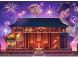 Quebra cabeça RAVENSBURGER Disney Castelos Mulan 1000 Peças