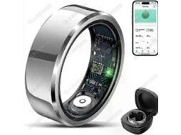 Anel Inteligente Para Monitoramento De Atividades Físicas: Monitor De Pressão Arterial E Frequência Cardíaca, À Prova D'água Ip68 E 5atm, Multies