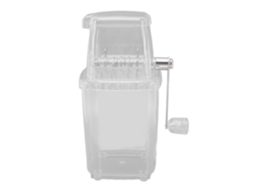 Triturador De Gelo, Triturador De Gelo Manual Pequeno E Fácil De Usar, Comercial Para Raspadinha Transparente, 1 Peça PENGDSJE
