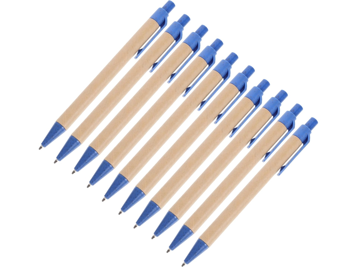 Conjunto De 10 Canetas Esferográficas Ergonômicas, Confortáveis Para