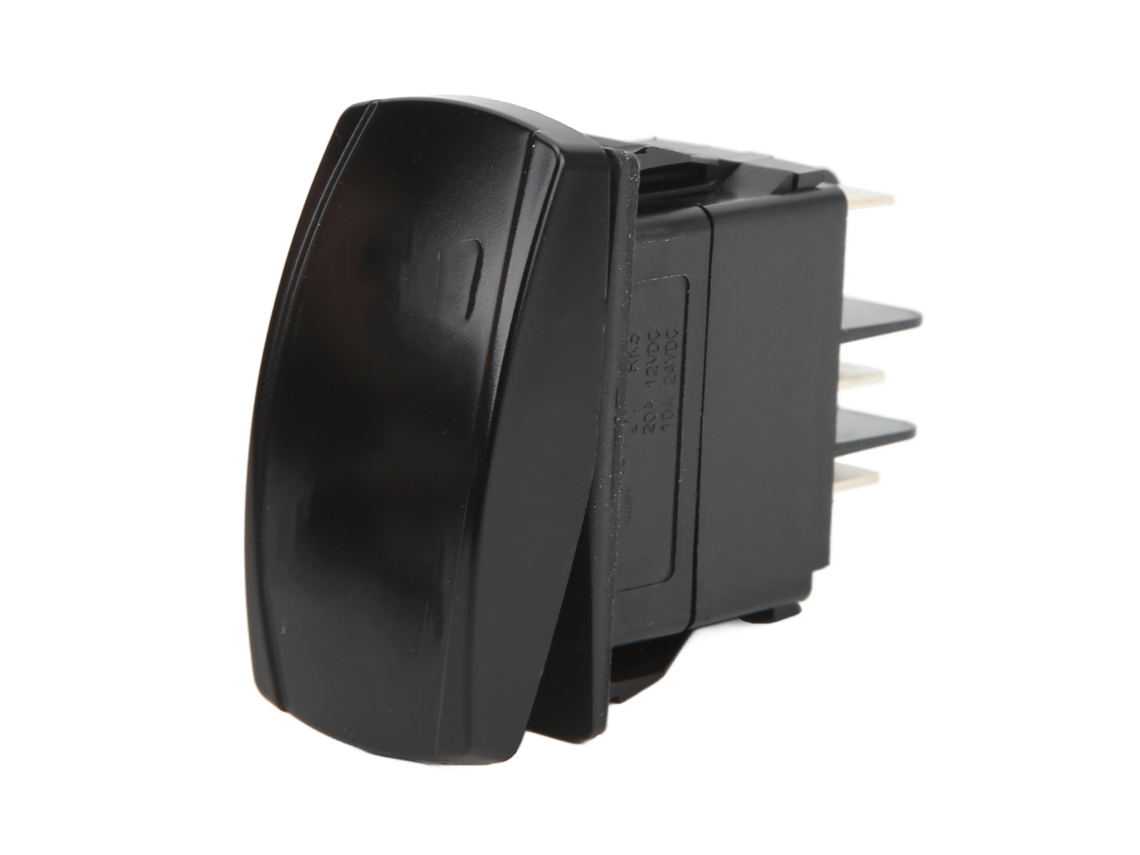 Interruptor Rocker com 2 Leds e 5 Pinos para Carros e Barcos