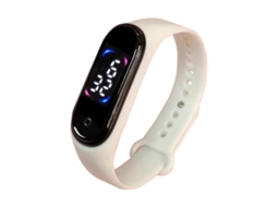 Relógio esportivo digital LED, à prova d'água, com tela sensível ao toque HD, para meninos e meninas. Ly Ebike