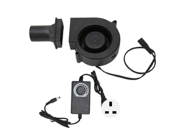 12v 2.7a 4500rpm Ventilador De Sopro Dc Sem Escova Com Velocidade Variável Plugue Uk Para Resfriamento Diy