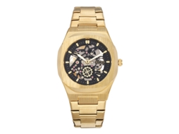 Relógio de Moda Relógio Mecânico Falso MDUG (dourado e Preto)
