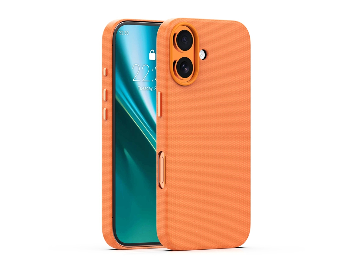 Capa Etteri Elegant Mag Para Iphone 17 6,3 Laranja