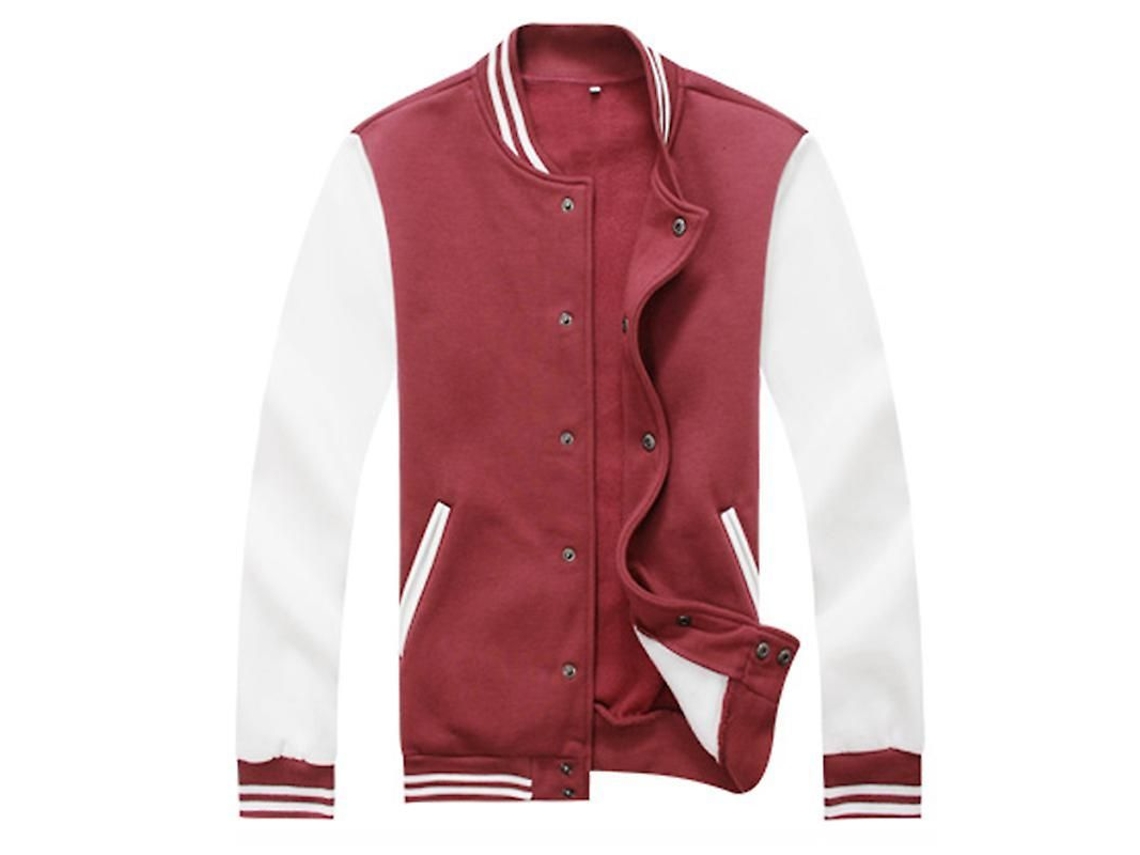 Fasst chaqueta de Béisbol para Hombre Mystdiy Con Bloques de Color