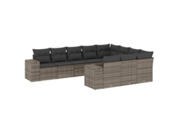 Garden Sofa Set, Garden Sofa Sets Vidaxl Cinzeto Rattan / Vime (n/a)