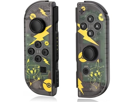 Comando Nintendo Switch HONXINM Pikachu Transparente