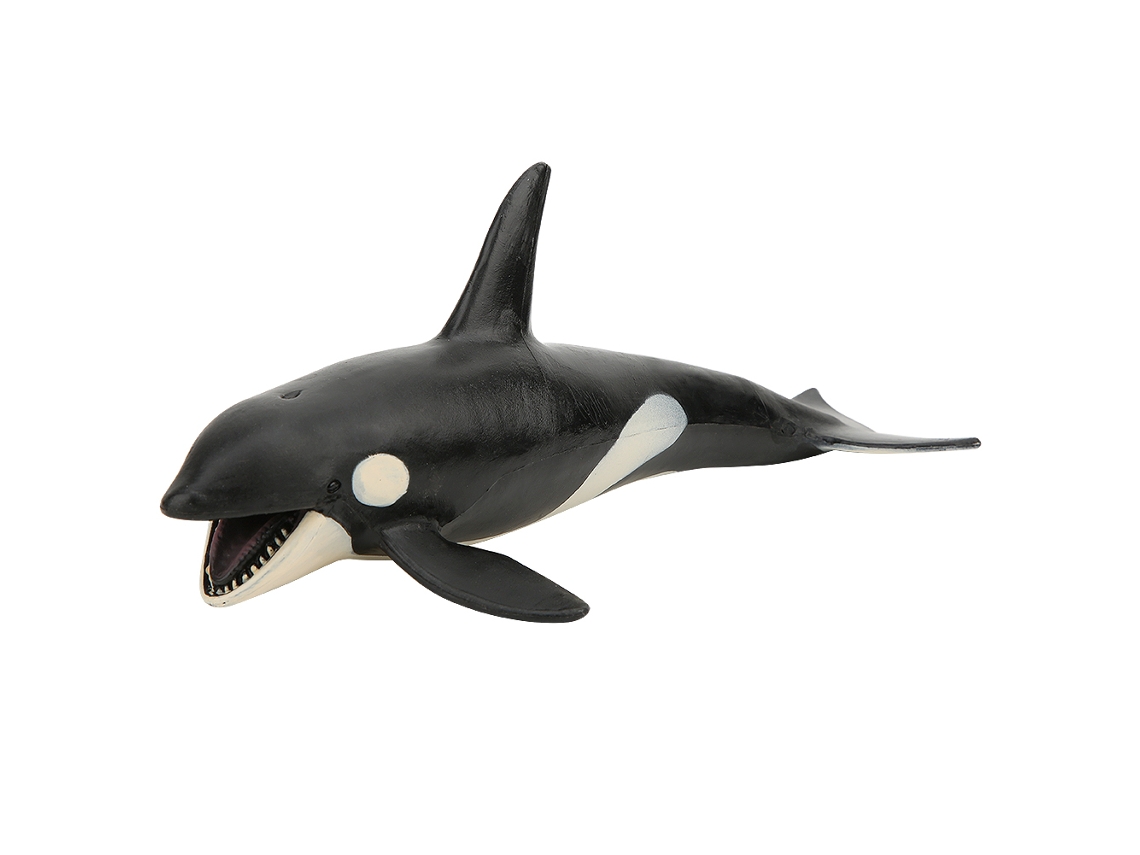 Mali modelo de Animal Orca Simulação Vida Marinha Brinquedo Educativo Infantil Pvc Ecológico