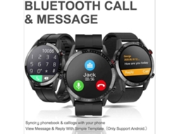 Smartwatch ALIMENTATION Yiz1077 Castanho
