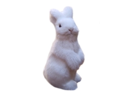 Coelho de peluche para crianças, brinquedo animal, embalagem refletida para envio seguro LAXISCREED