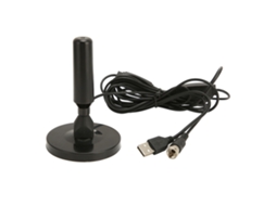 Antena Tv Digital LAXISCREED 360° Base Magnética Forte