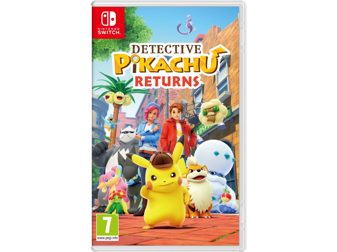 Jogo Nintendo Switch Detective Pikachu Returns