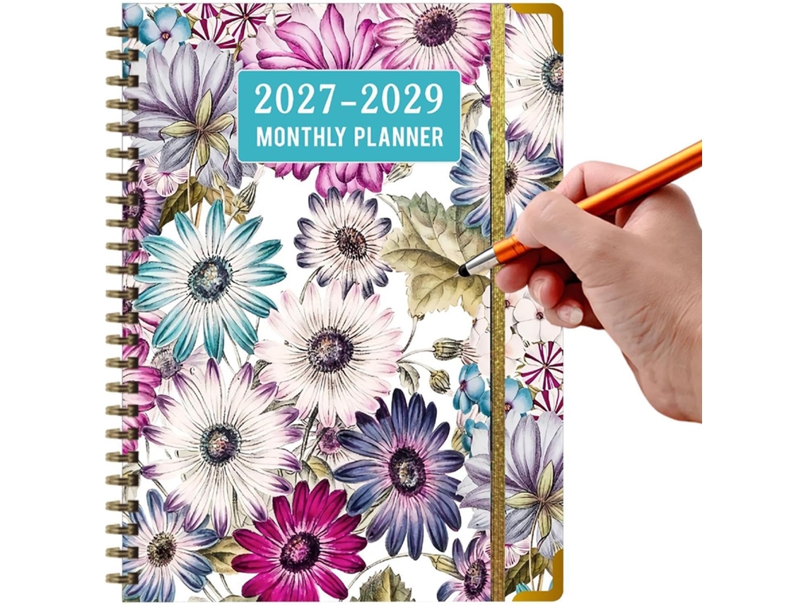 Agenda, Diário Semanal, Agenda, Calendário 2027-2029
