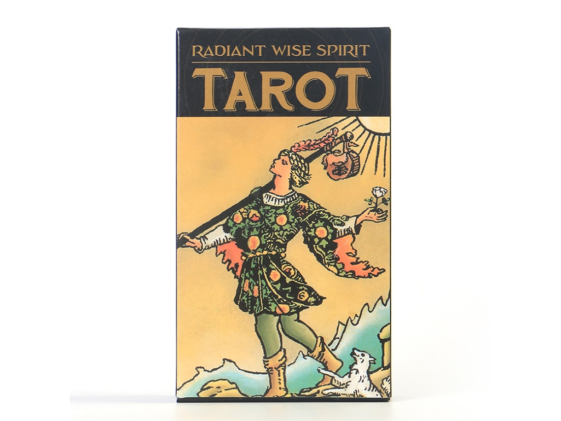 Cartas de Tarô do Espírito da Sabedoria Radiante, Novas, 12x7. MDUG