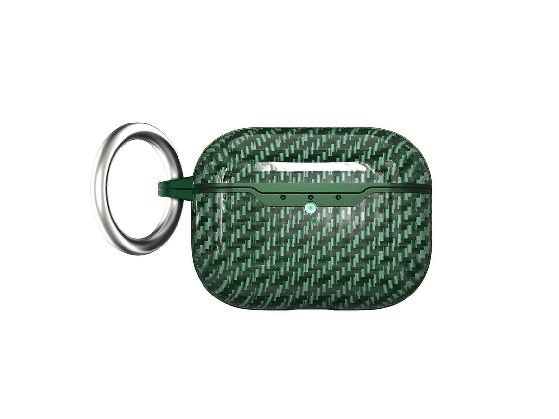 Capa protetora de fibra de carbono TPU para fones de ouvido Airpods Pro 3 GIECY