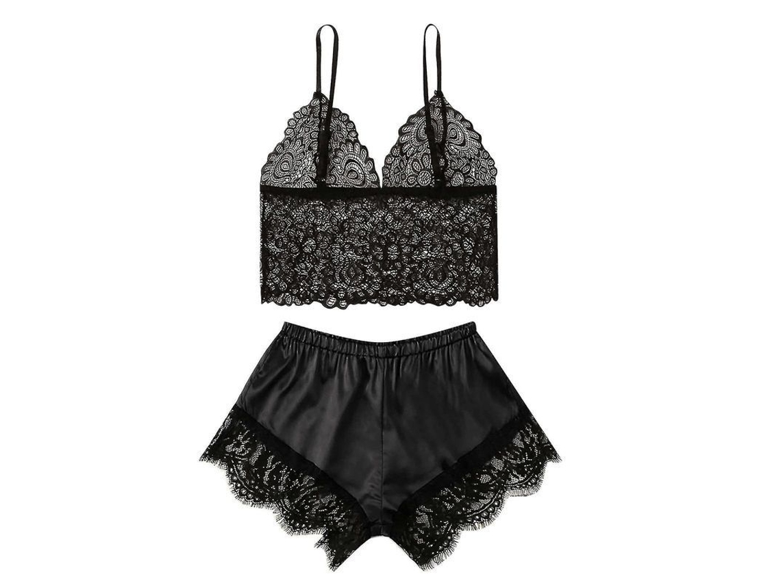 2026 roupas Intimas Sexy de Calcinha e Seda para Mulher Pijamas de Satin Moda Nova