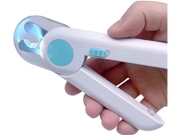 Cortador de unhas profissional com LED para animais de estimação