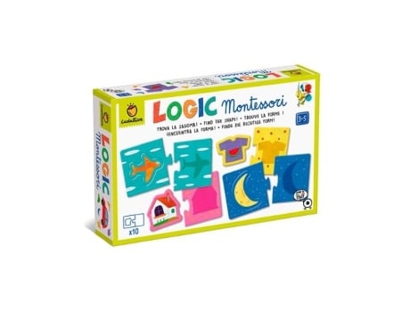 Livro Logic Montessori Encuentra La Forma De Desconocido (espanhol)