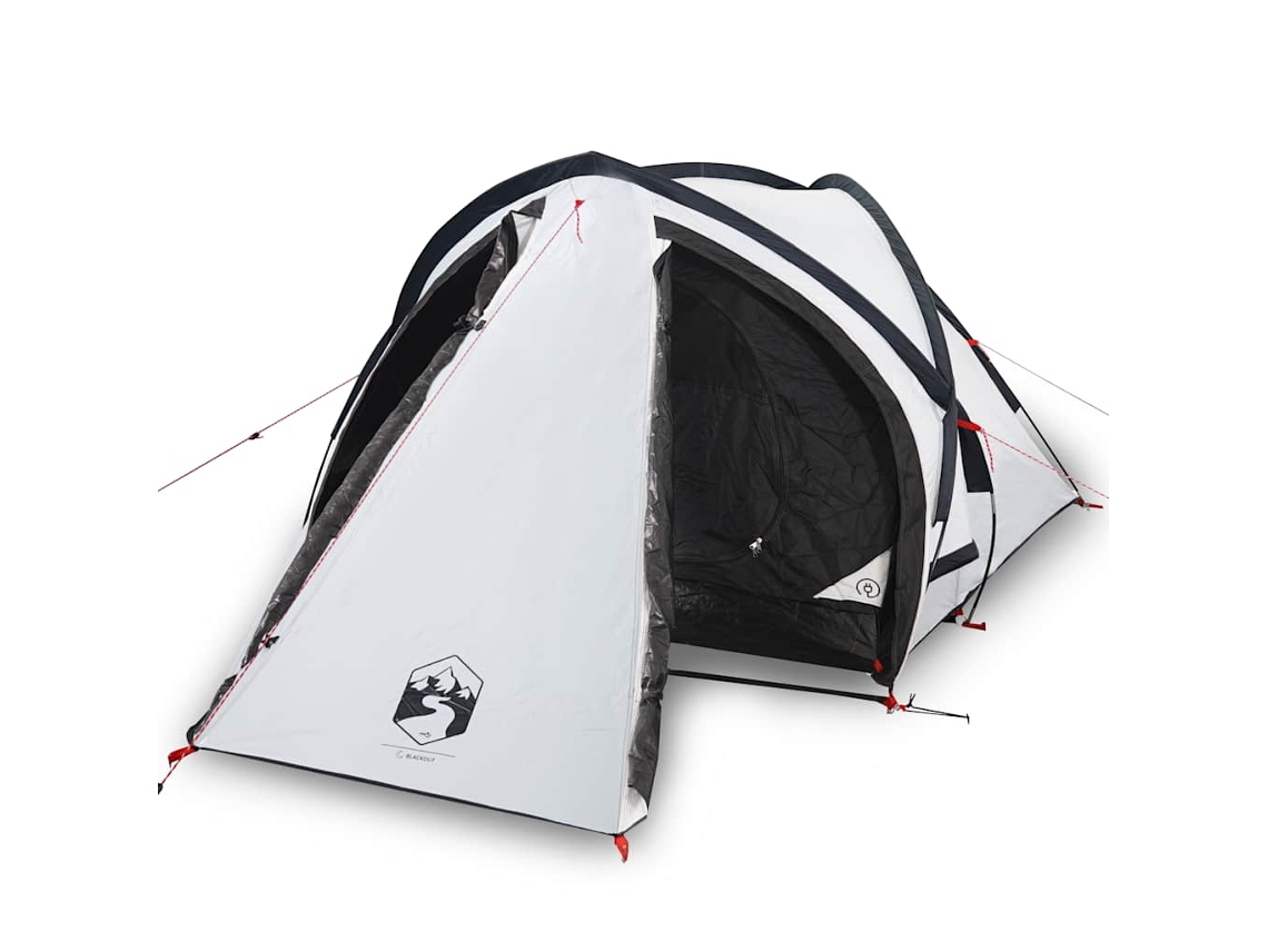 Tenda de campismo p/ 2 pessoas VIDAXL tecido opaco impermeável branco