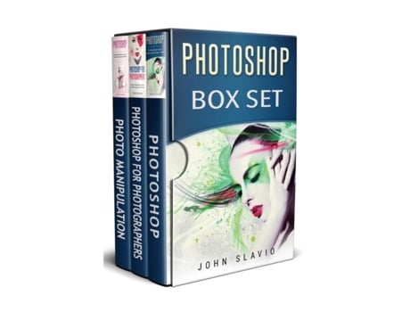 Livro Photoshop Box Set 3 Books In 1 De John Slavio (inglês)