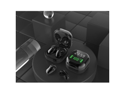 Auriculares Bluetooth True Wireless New Buds High-Match 5.0 Smart Heavy Bass Black