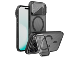 Capa Magnética Nillkin Camshield Prop Para Iphone 17 Pro - Preta