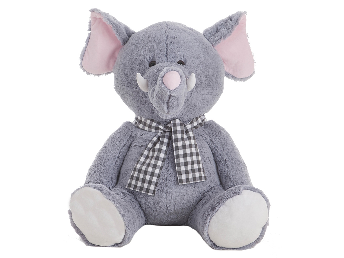 Elefante Peluche 75 cm CREACIONES LLOPIS (Idade Mínima: 0 anos)