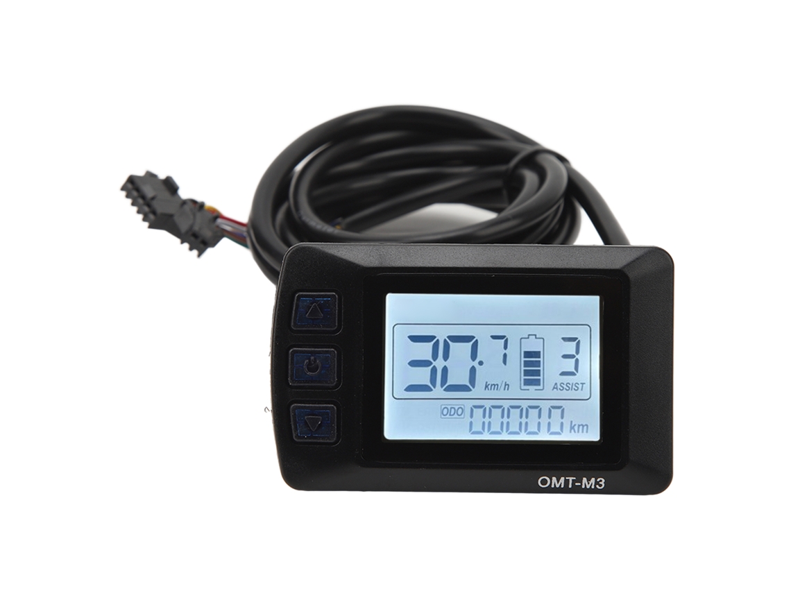 2026 painel Lcd de Controle para Bicicleta Elétrica 24v 36v 48v, Painel Lcd Impermeável para Patinete Elétrico com Conector Sm