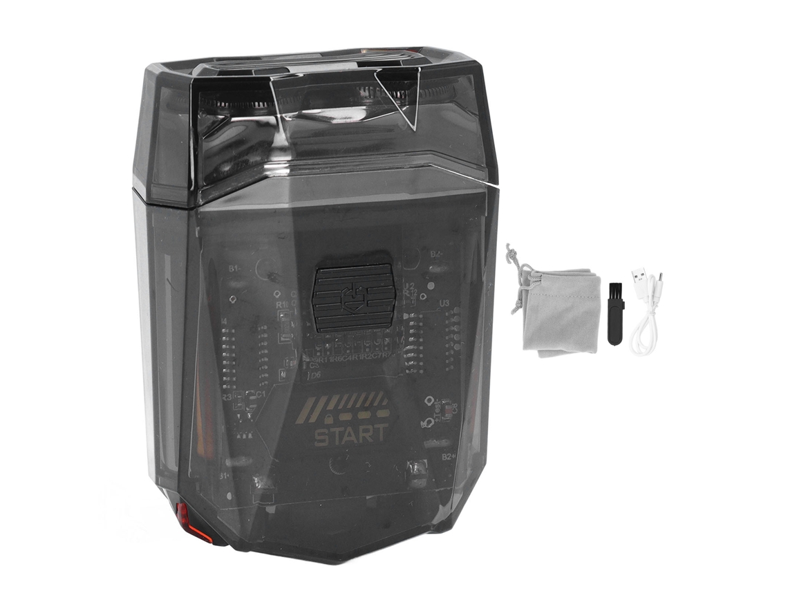 Barbeador Portátil Laxiscreed De Duas Lâminas Com Design De Carro Esportivo E Lavável