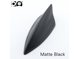 Antena Universal 5d Tipo Barbatana De Tubarão Para Rádio Fm/am De Carro, Com Sinal Mais Forte E Acabamento Em Preto Brilhante Para Aquaforge
