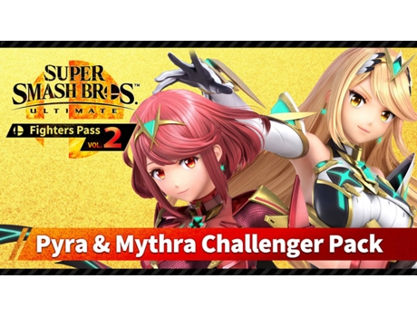 Cartão Nintendo Switch Super Smash Bros. Ultimate: Pyra & Mythra Challenger Pack (Formato Digital)