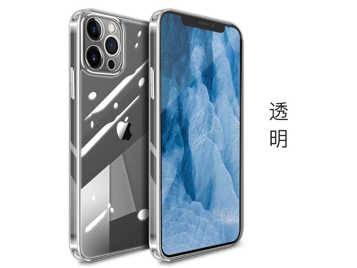 Capa Transparente De Vidro Para Iphone 17 Pro Max, Resistente A Quedas.