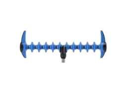 Suporte para Vara de Pesca com Rosca 8/3 Azul Longo