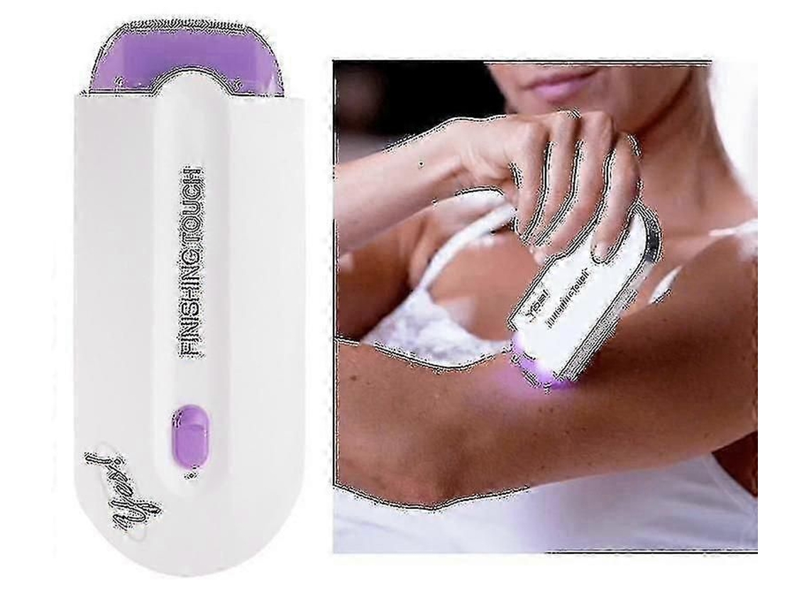 Removedor De Cabelo De Toque Final Compilador Indolor Com Micro Vibração