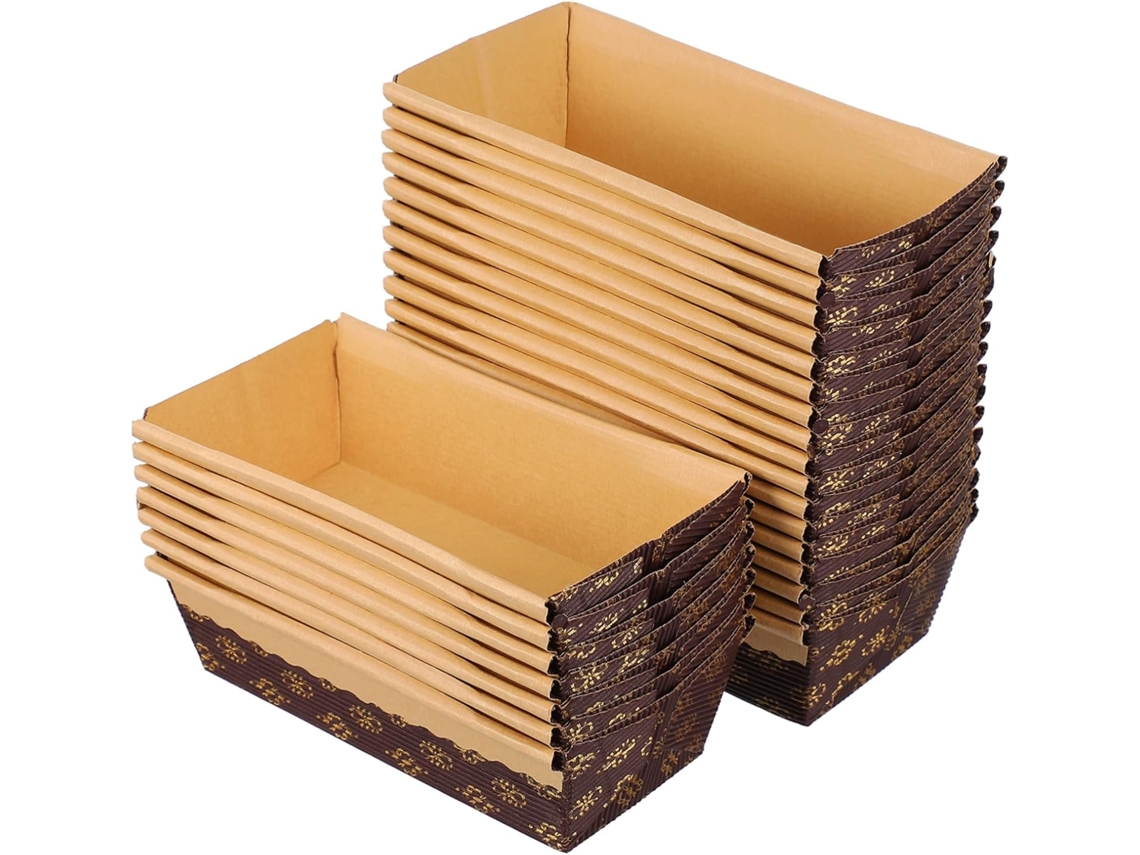 Conjunto De 25 Formas Papel Antiaderentes Para Torradas E Bolos, Fáceis Limpar, Ideais Confeiteiros