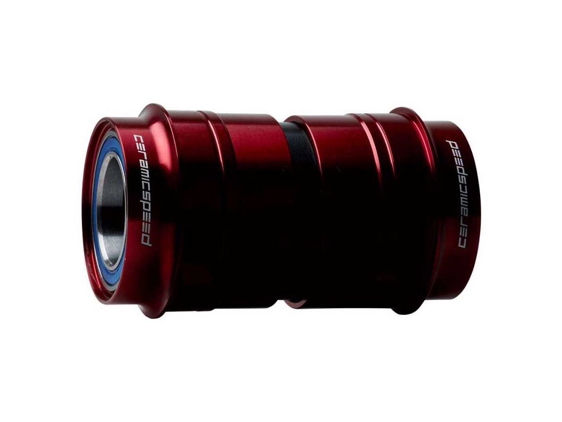 Eixo Pedaleiro Press Fit Pf30 Shimano Vermelho 68/73 Mmceramicspeed