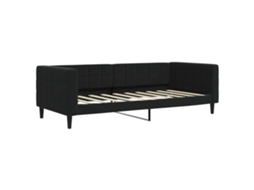 Day Bed, Day Beds Vidaxl Preto Veludo (90 X 190 Cm)
