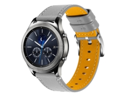 Bracelete de Aço Inoxidável Ajustável 22Mm para Garmin Vivoactive 4 Cinza