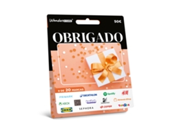 Cartão Presente LIFECOOLER Wonder E-card Obrigado 50€ (Físico)